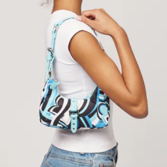 Núnoo handbag adjustable over the shoulder / crossbody vegan recycled nylon PU - Picture 2 of 11